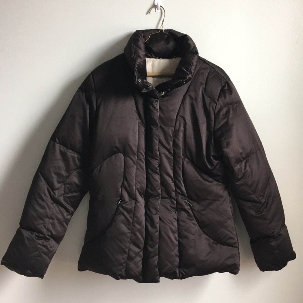 Calvin Klein | Black & Tan Duck Down Insulated Jacket